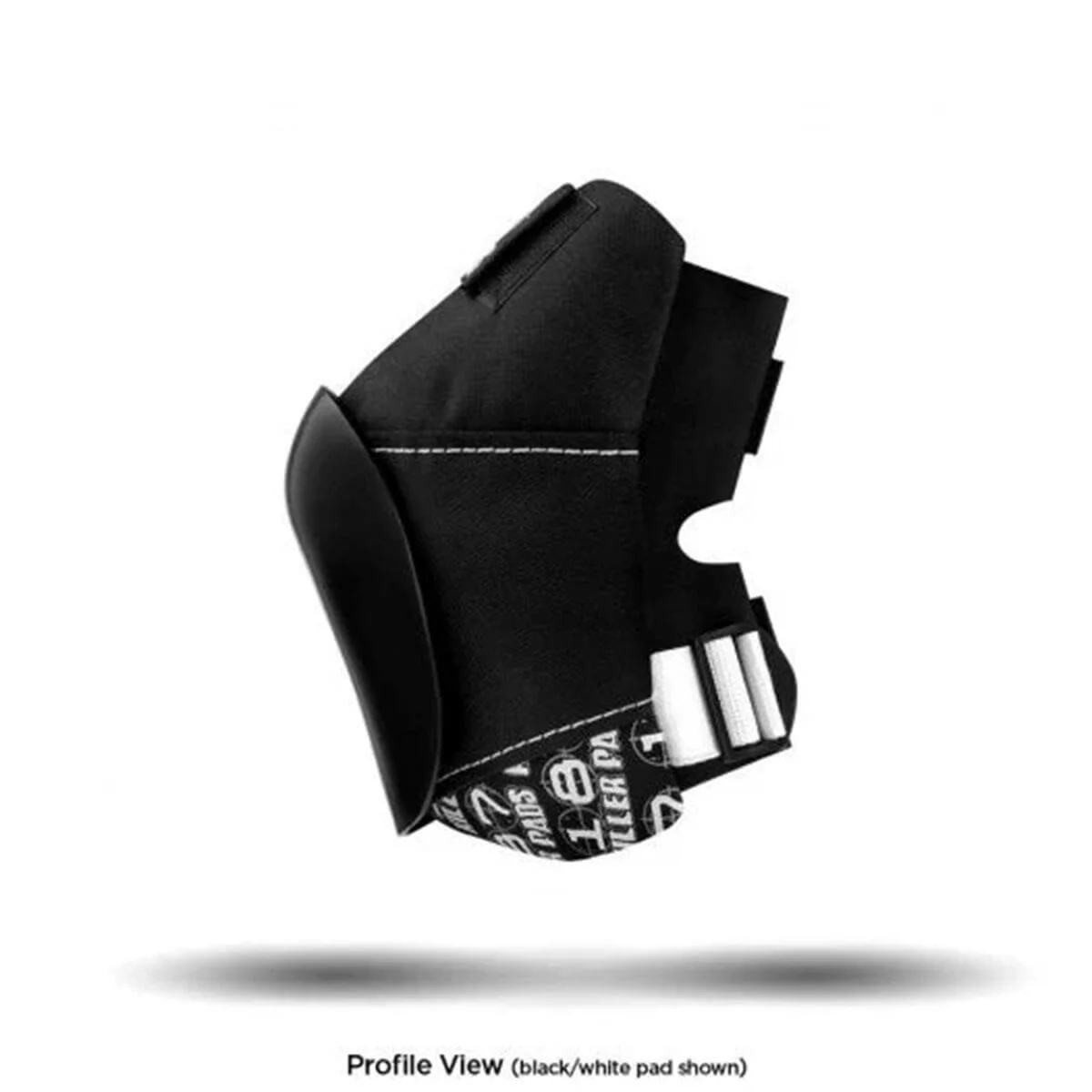 187 - Fly Knee Pad Black/White Strap - Image 3