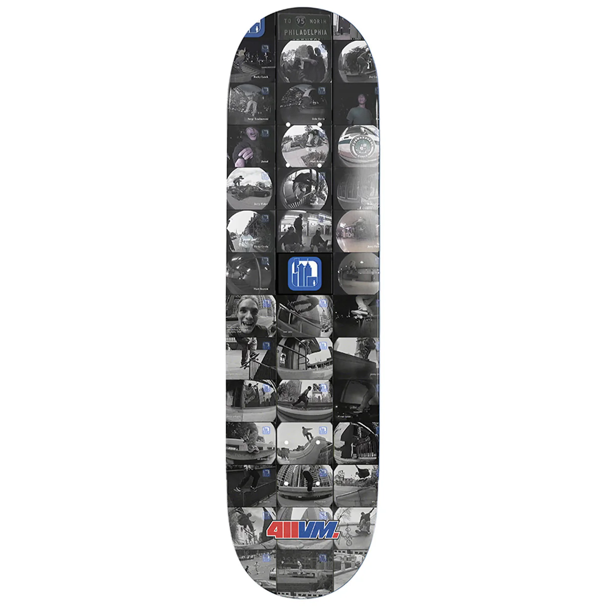 411VM - Metrospective Frames 8.25 Skateboard Deck