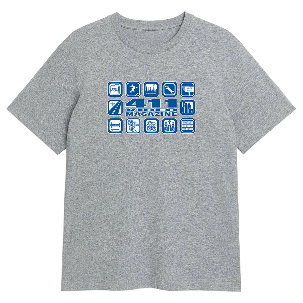 411VM - Icons Tee Athletic Heather
