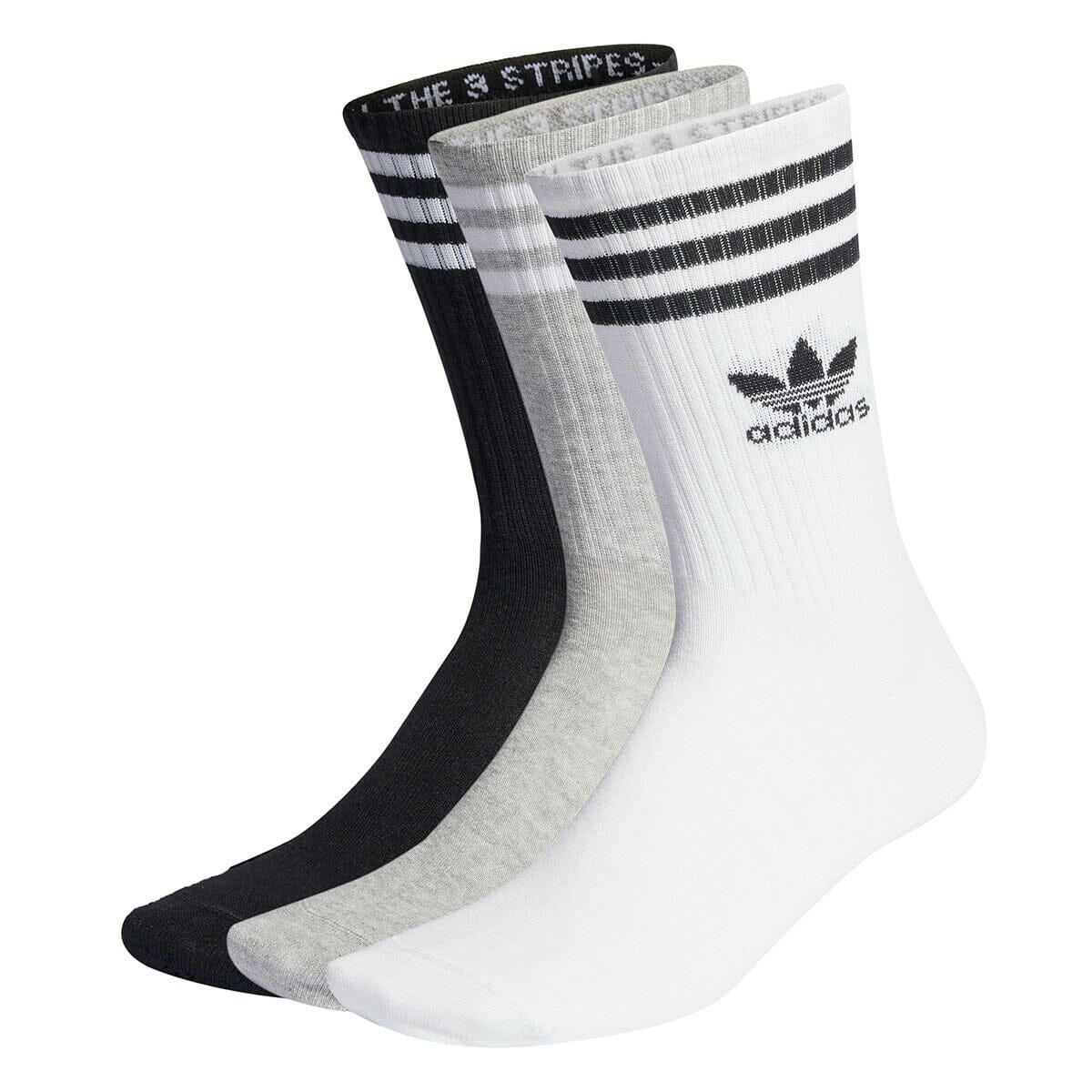 Adidas - 3 Stripes 3 Pack Socks Multi
