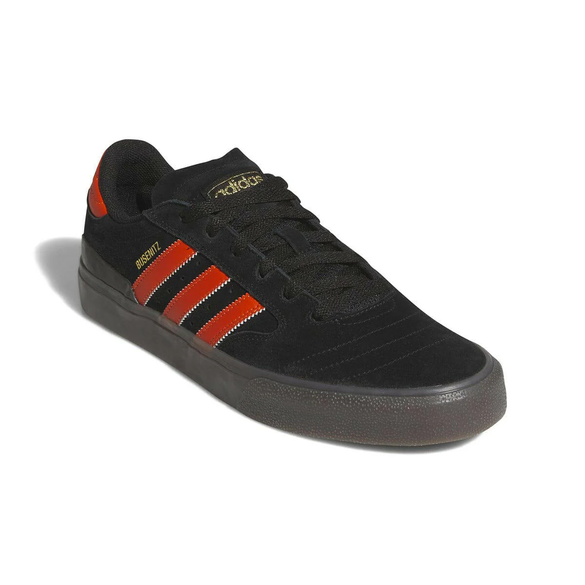 Adidas - Busenitz Vulc II Shoes Black/Orange/Gum - Image 3