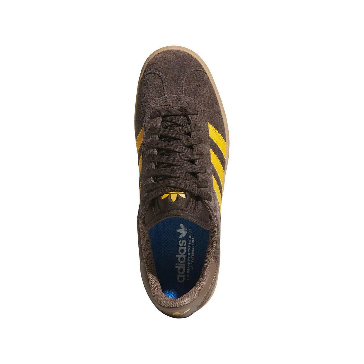 Adidas - Gazelle Adv Shoes Brown/Yellow/Gum - Image 4