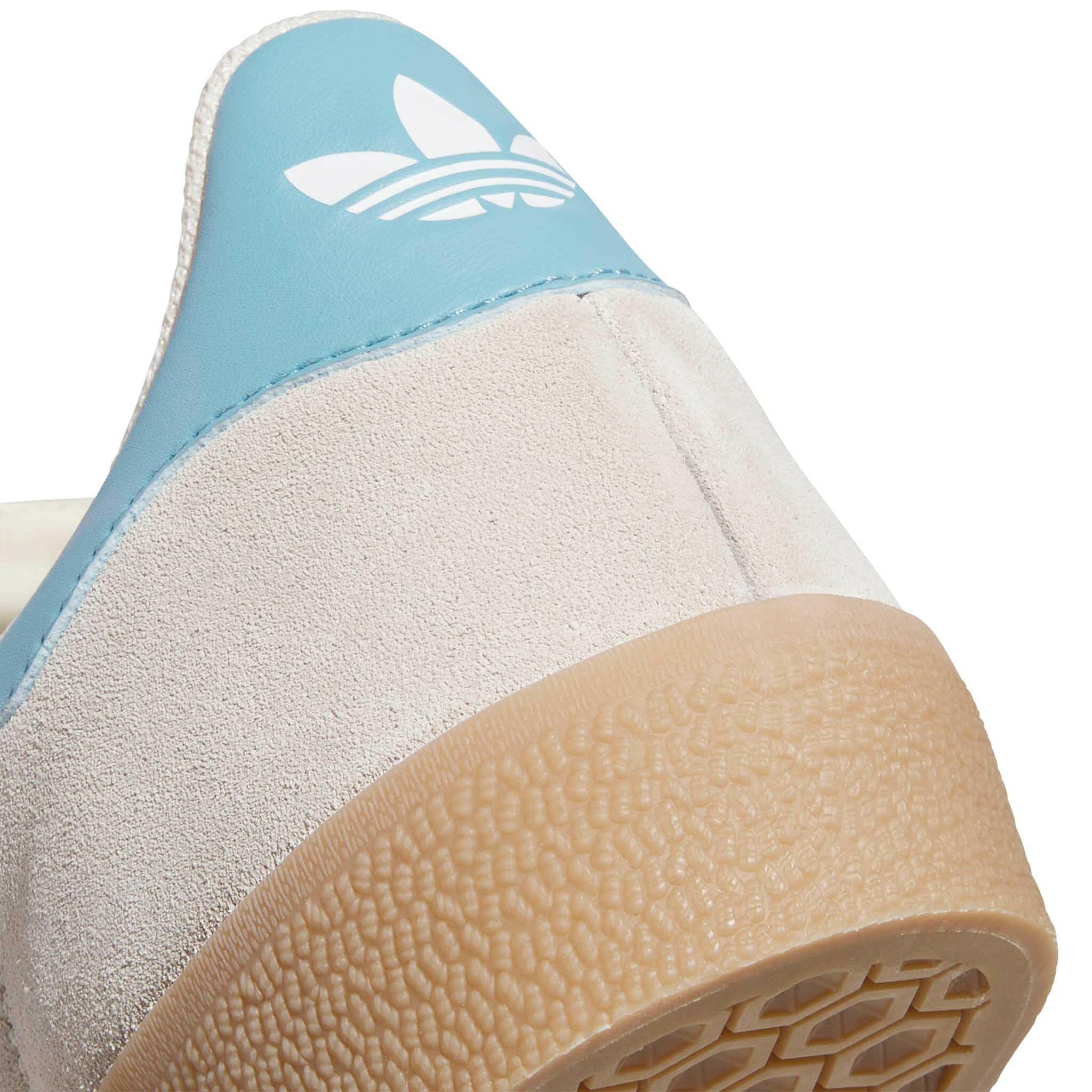 Adidas - Gazelle Adv Shoes White/Blue/Gum - Image 5