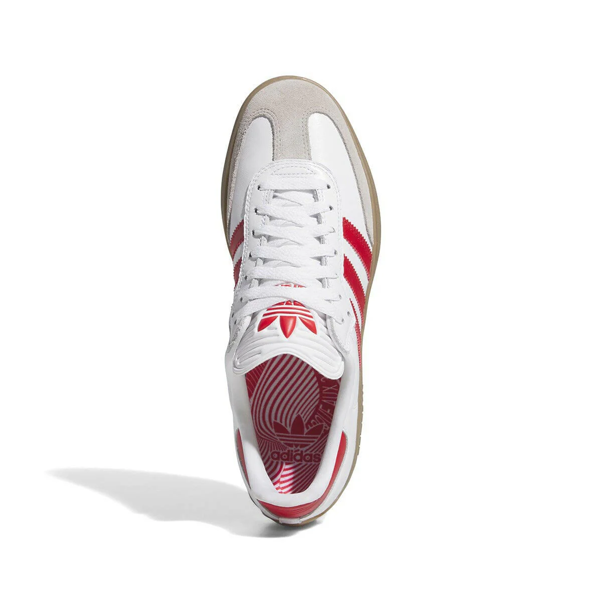 Adidas - Puig Samba Shoes White/Red/Gum - Image 3