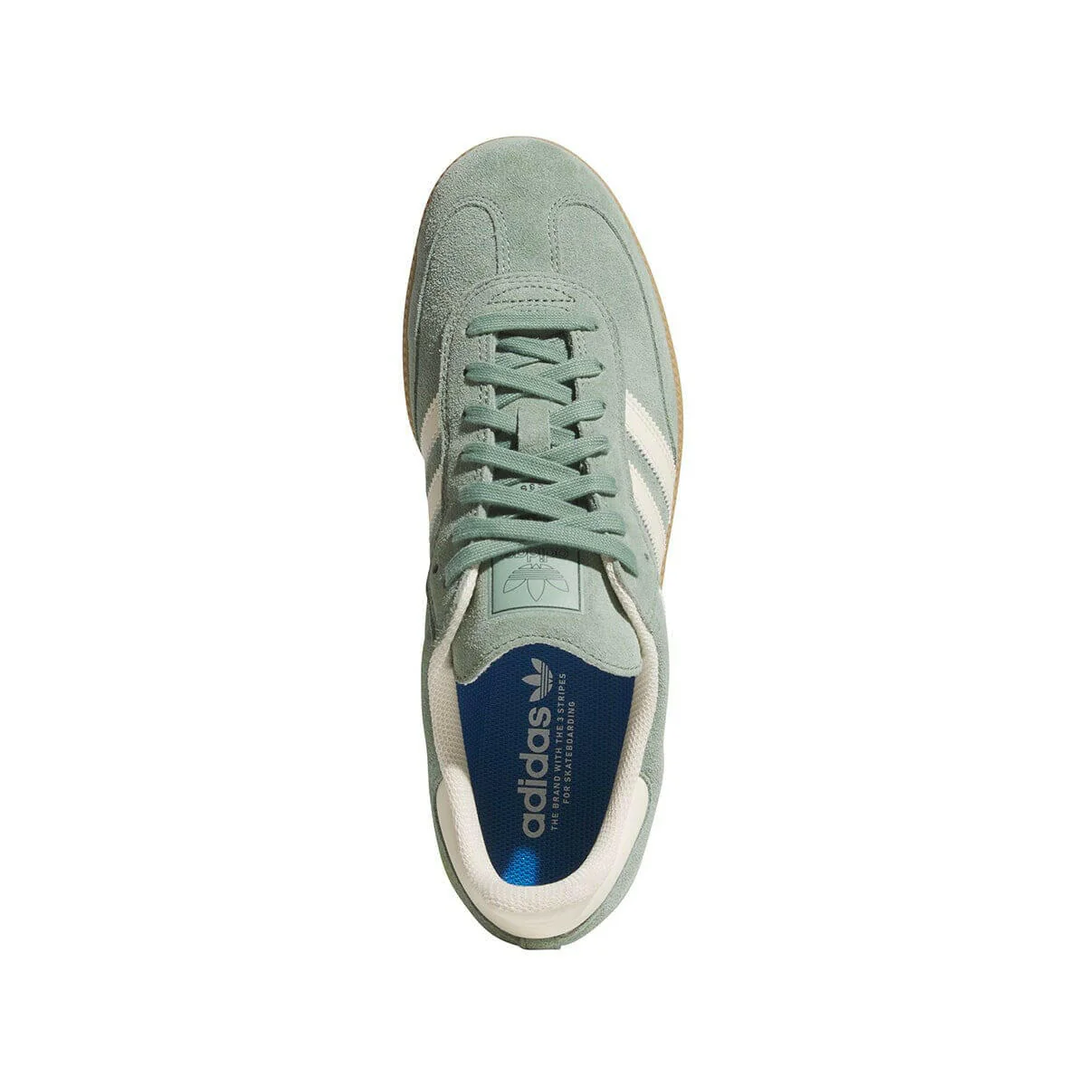Adidas - Samba Adv Shoes Silver Green/White/Gold - Image 6