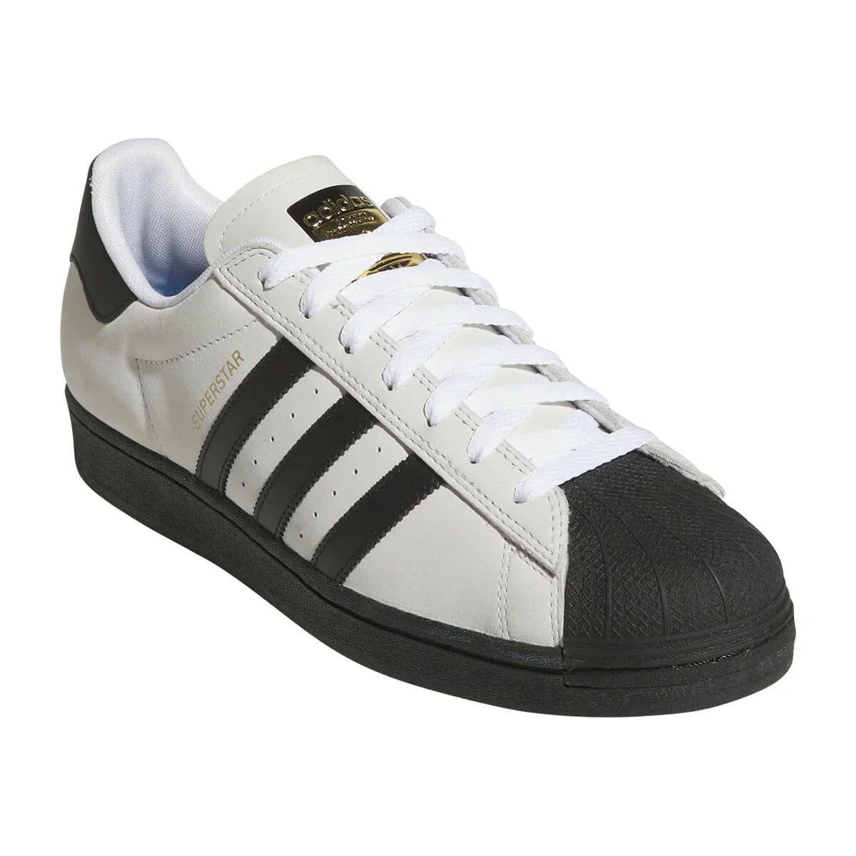 Adidas - Superstar Adv Shoes Crystal White/Black/White - Image 2