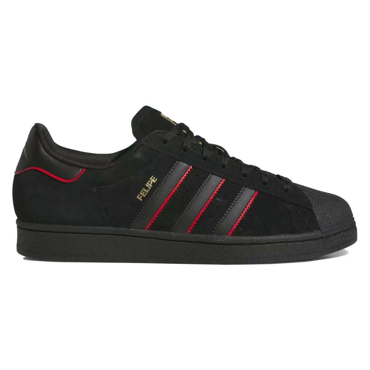 Adidas - Superstar Adv X Felipe Gustavo Shoes Black/Scarlet