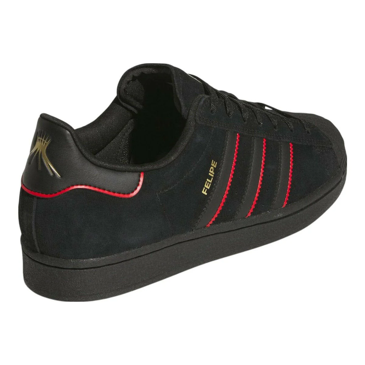 Adidas - Superstar Adv X Felipe Gustavo Shoes Black/Scarlet - Image 2