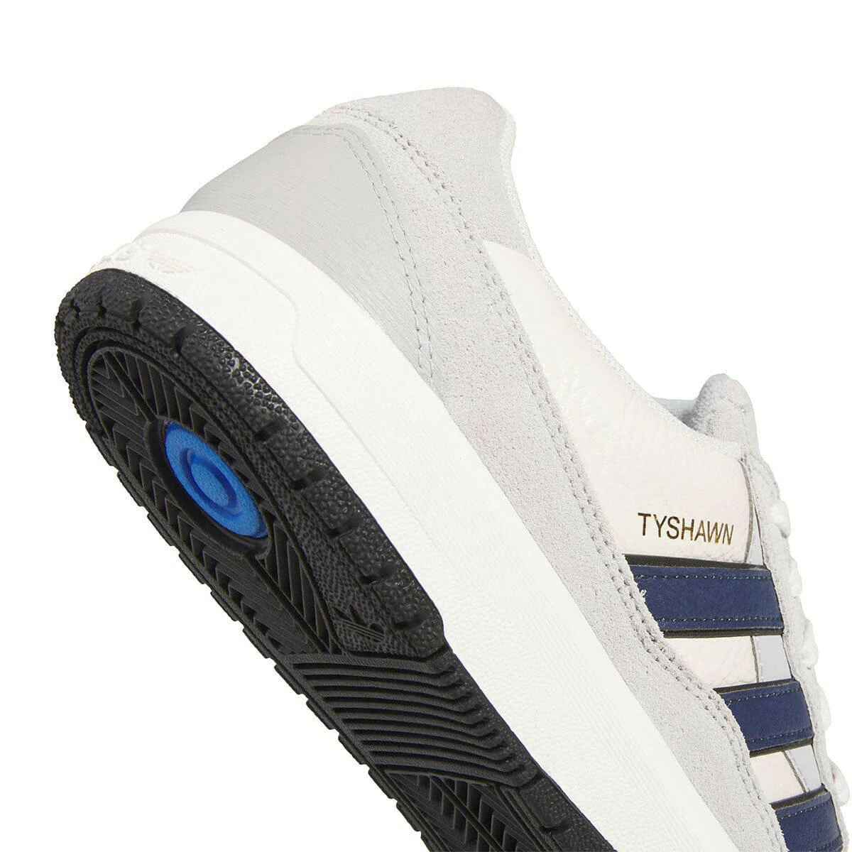 Adidas - Tyshawn II Shoes Grey/Navy/White - Image 4