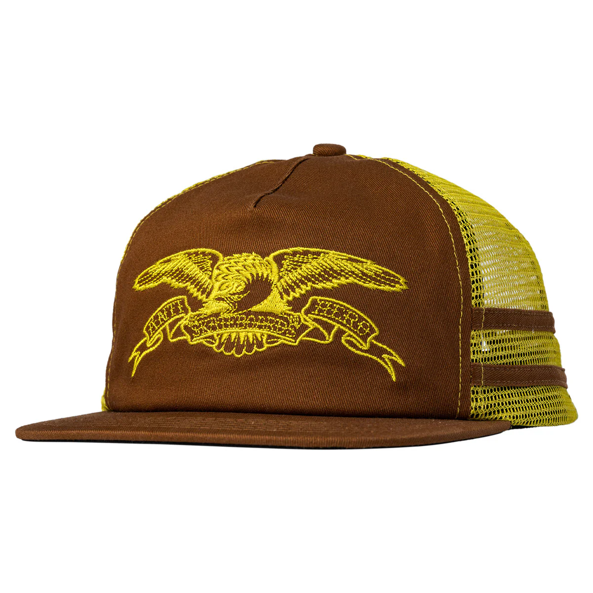Anti Hero - Basic Eagle Trucker Brown/Mustard