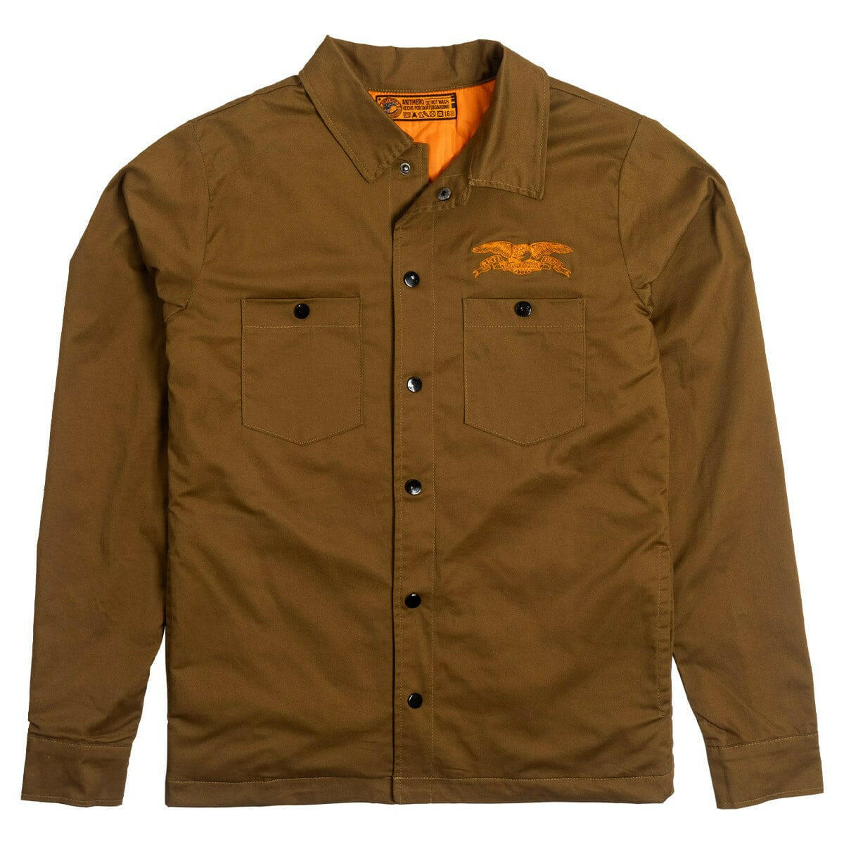 Anti Hero - Hecho Por Skate Shirt Jacket Brown