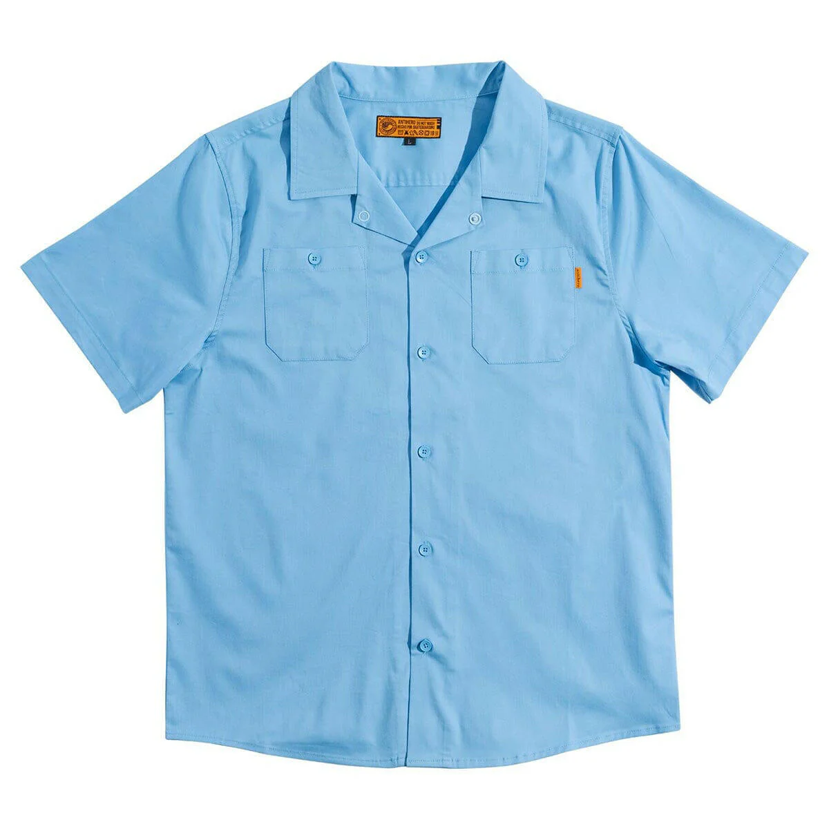 Anti Hero - Hecho Por Skate Work Shirt Light Blue