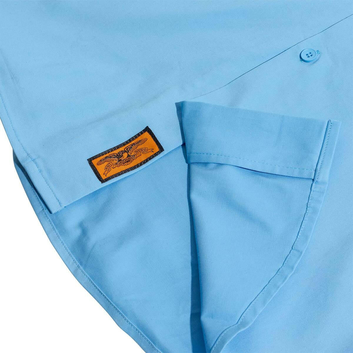 Anti Hero - Hecho Por Skate Work Shirt Light Blue - Image 4