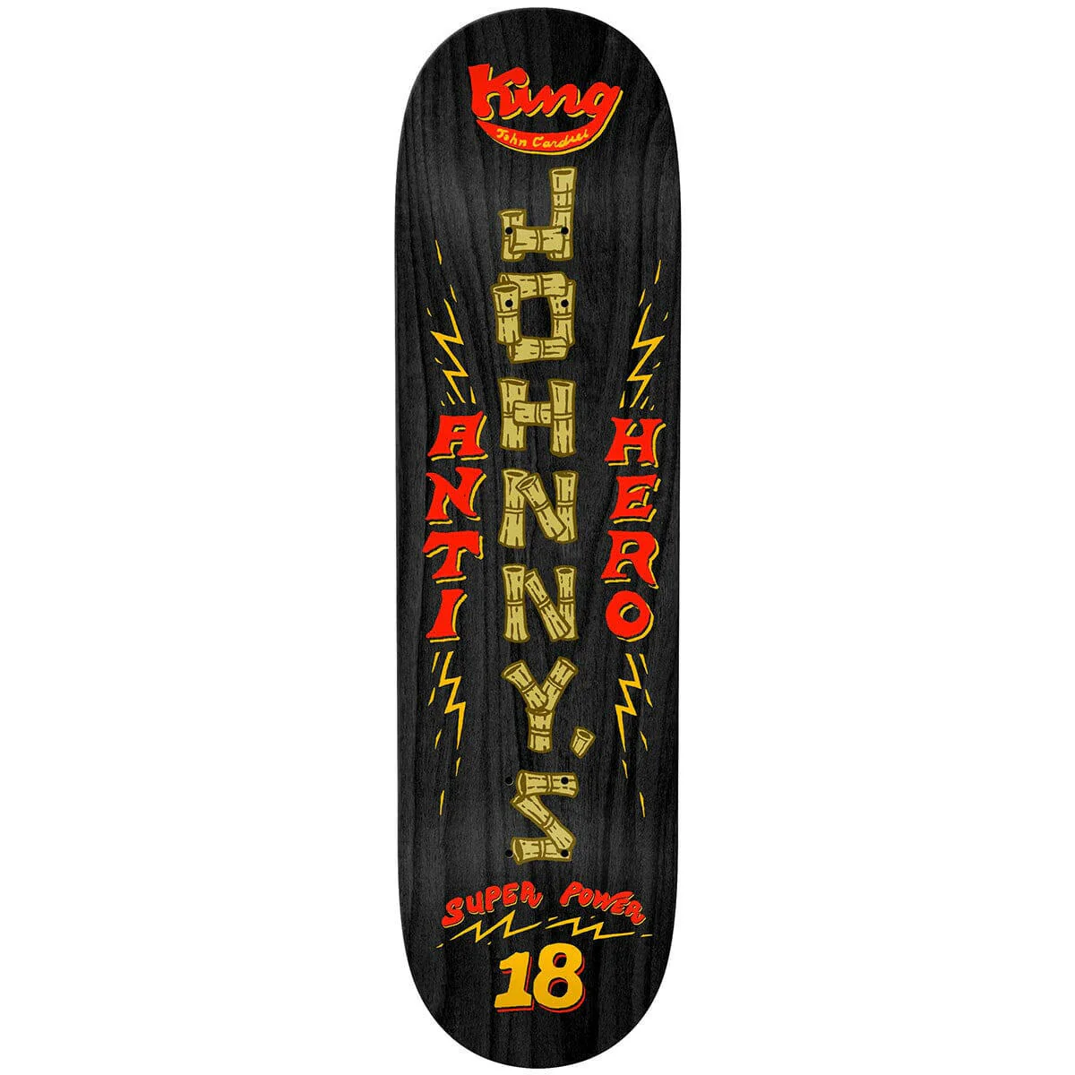 Anti Hero - John Cardiel Superpowered 8.5 Skateboard Deck
