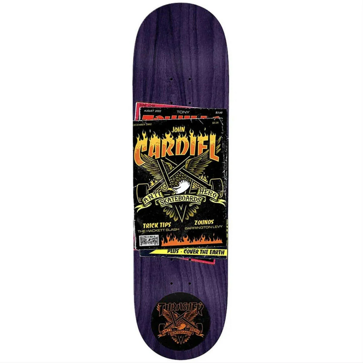 Anti Hero - John Cardiel Thrasher 8.62 Skateboard Deck