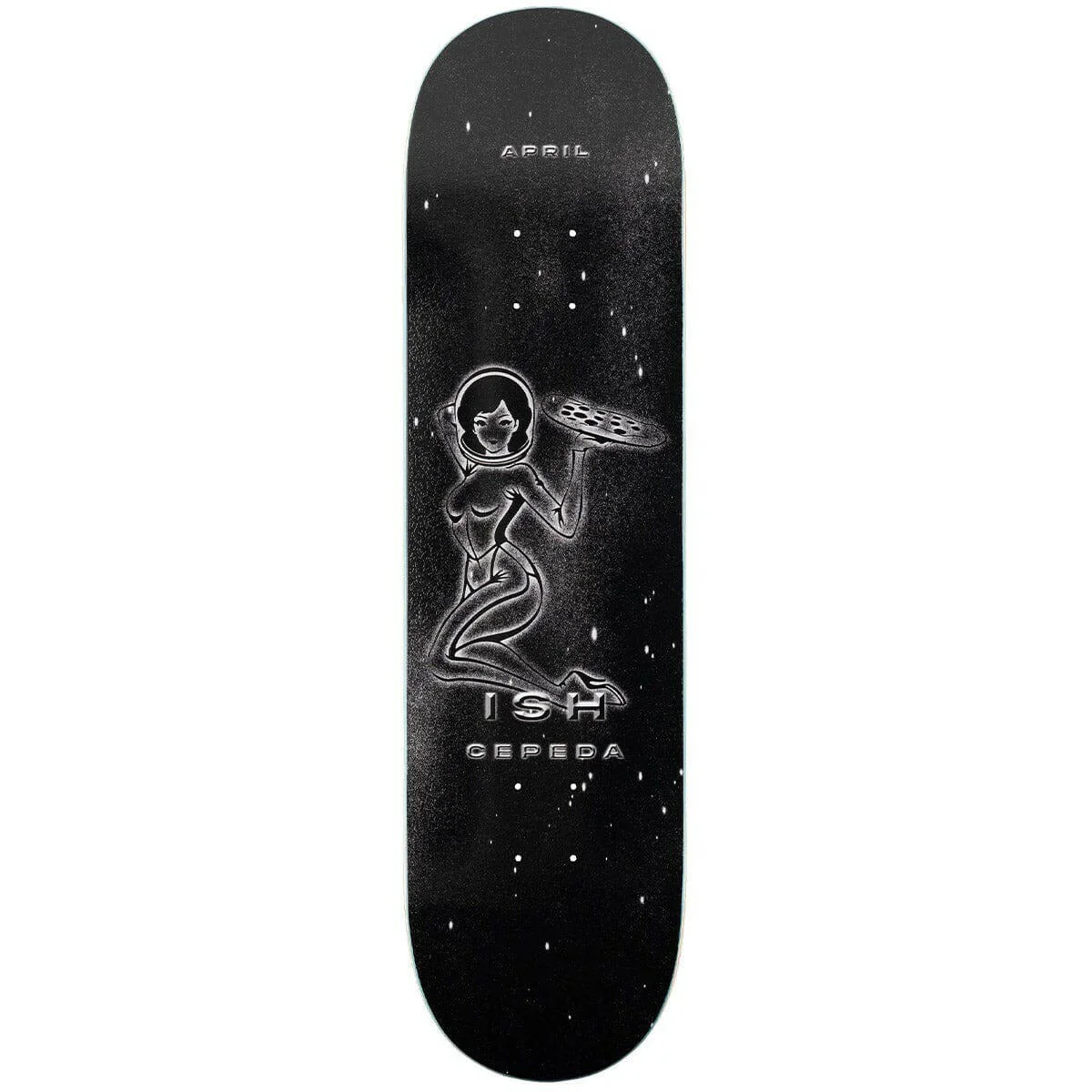 April - Ish Cepeda Out There 8.25 Skateboard Deck
