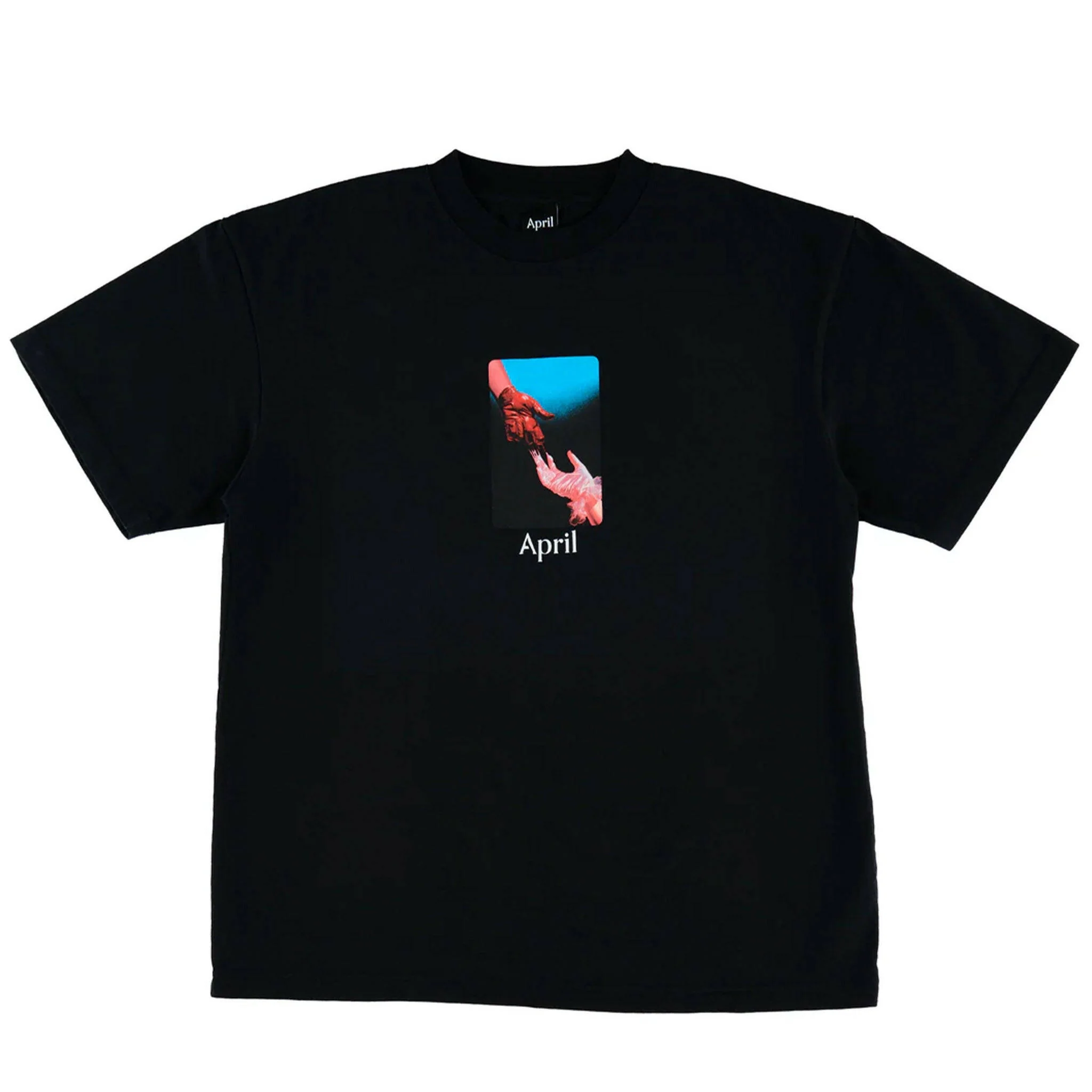 April - Material Tee Black