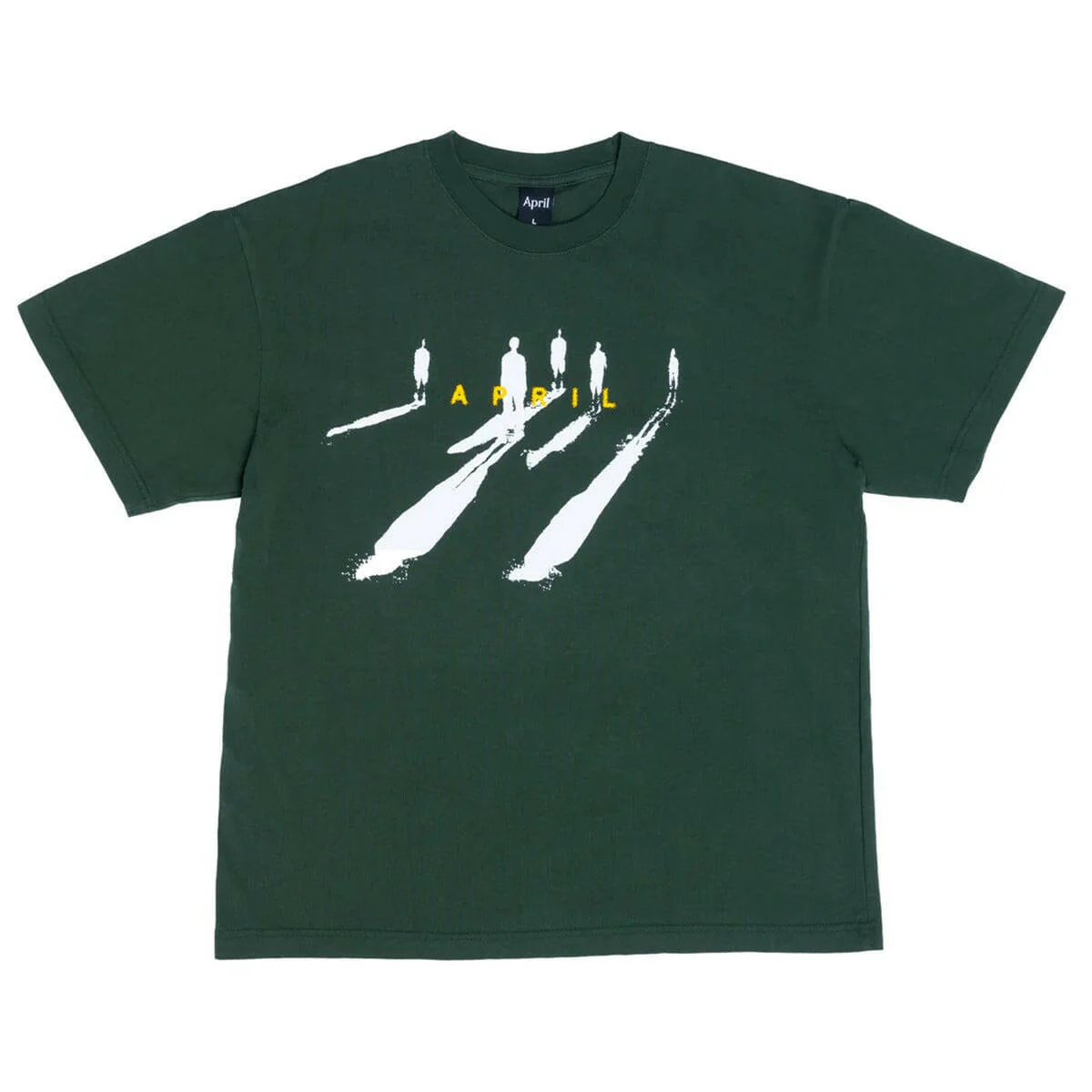 April - Shadows Tee Forest Green