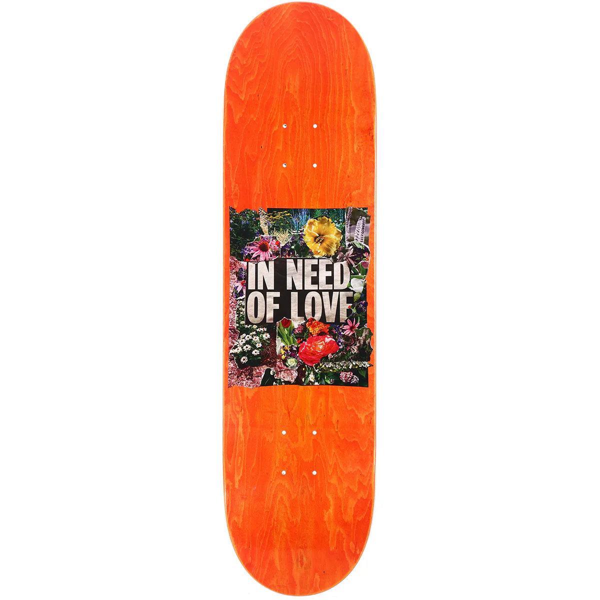 Baker - Casper Booker In Need of Love Orange 8.25 Skateboard Deck