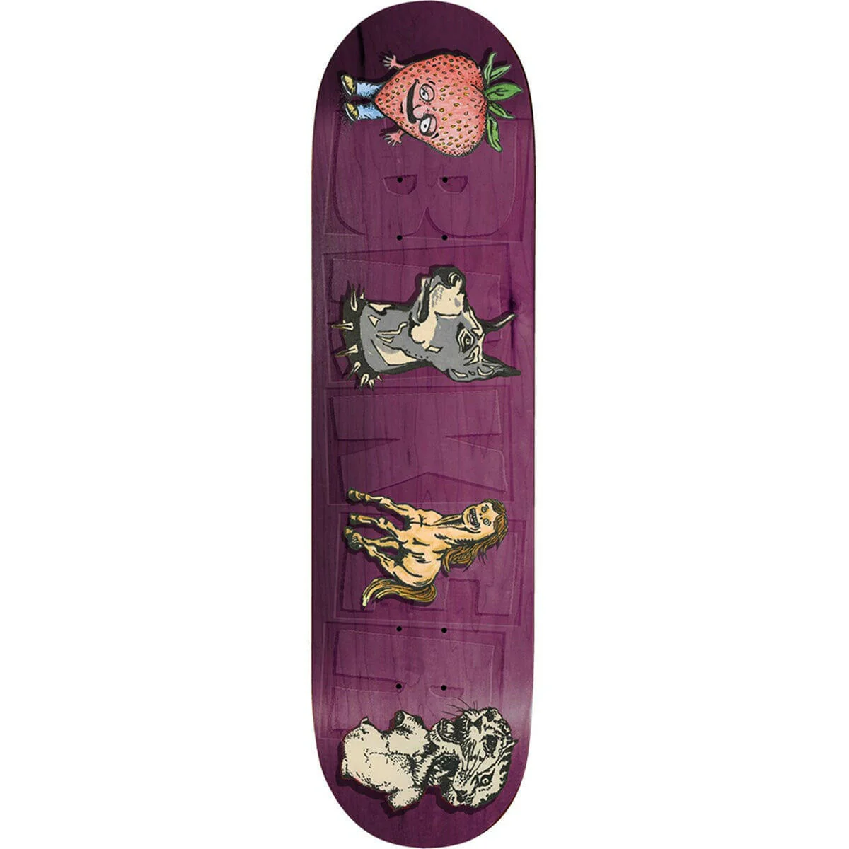 Baker - Rowan Zorilla Dimensions 8.125 Skateboard Deck