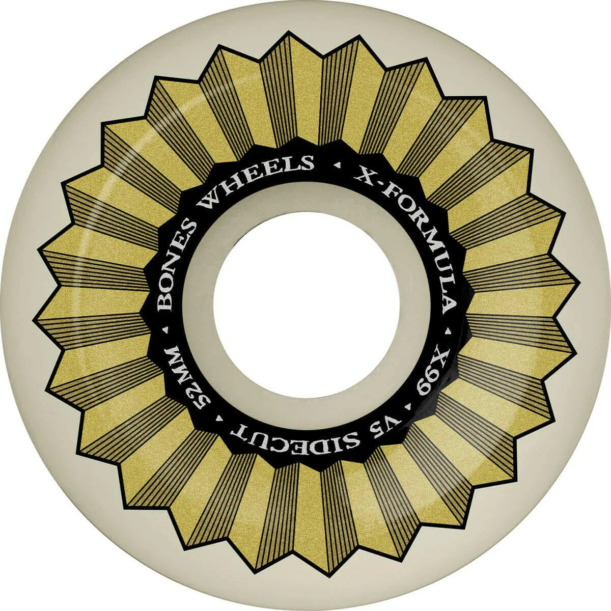 Bones - XF 52MM 99A V5 Sidecut Skateboard Wheels