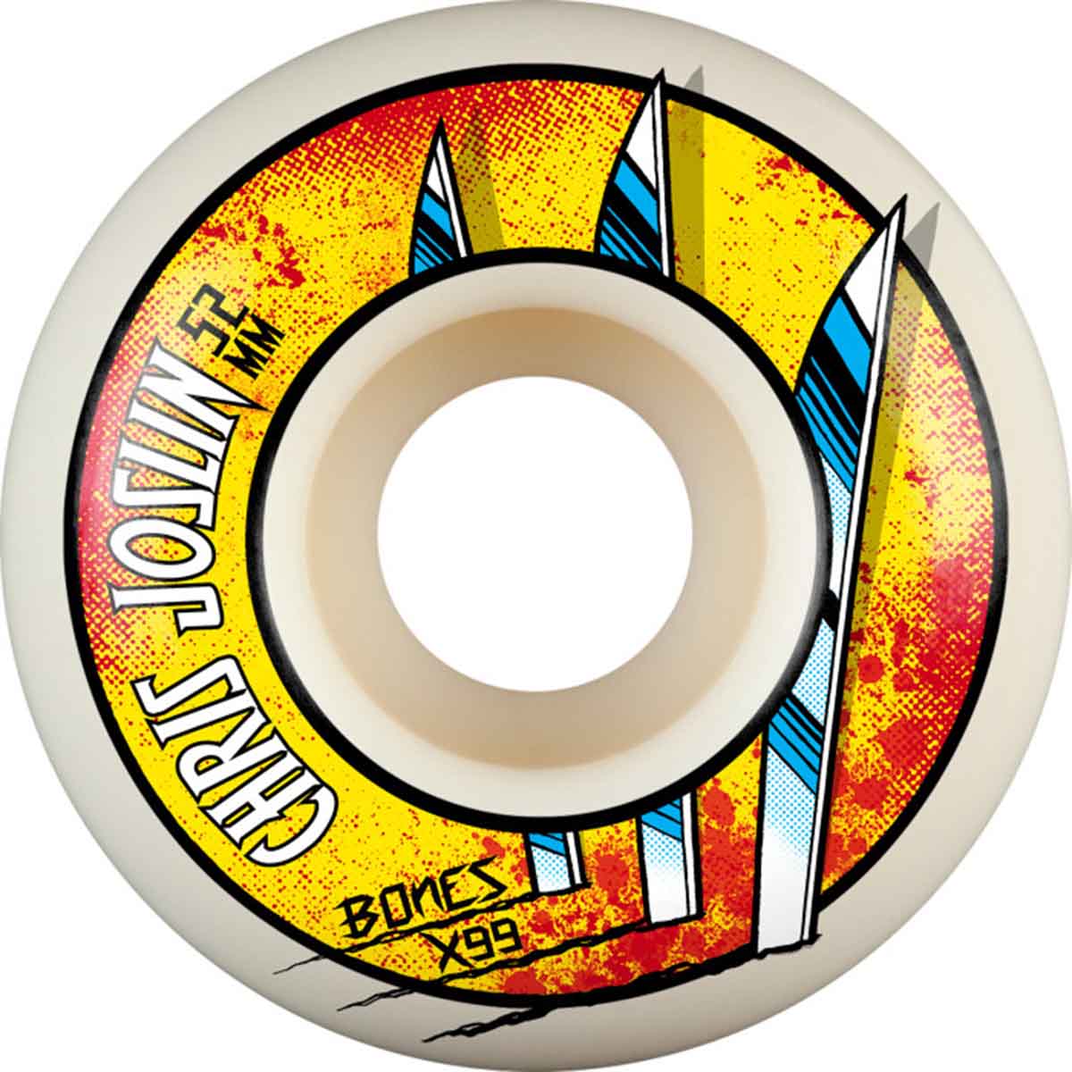 Bones - XF Joslin Slice of Life 52MM 99A V1 Standard Skateboard Wheels