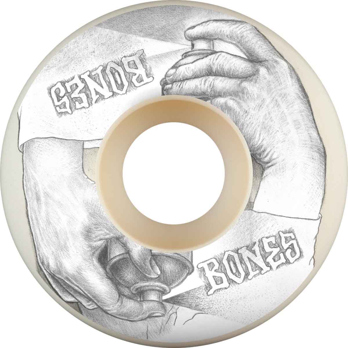 Bones - XF Spraying Hands 52MM 97A V1 Standard Skateboard Wheels