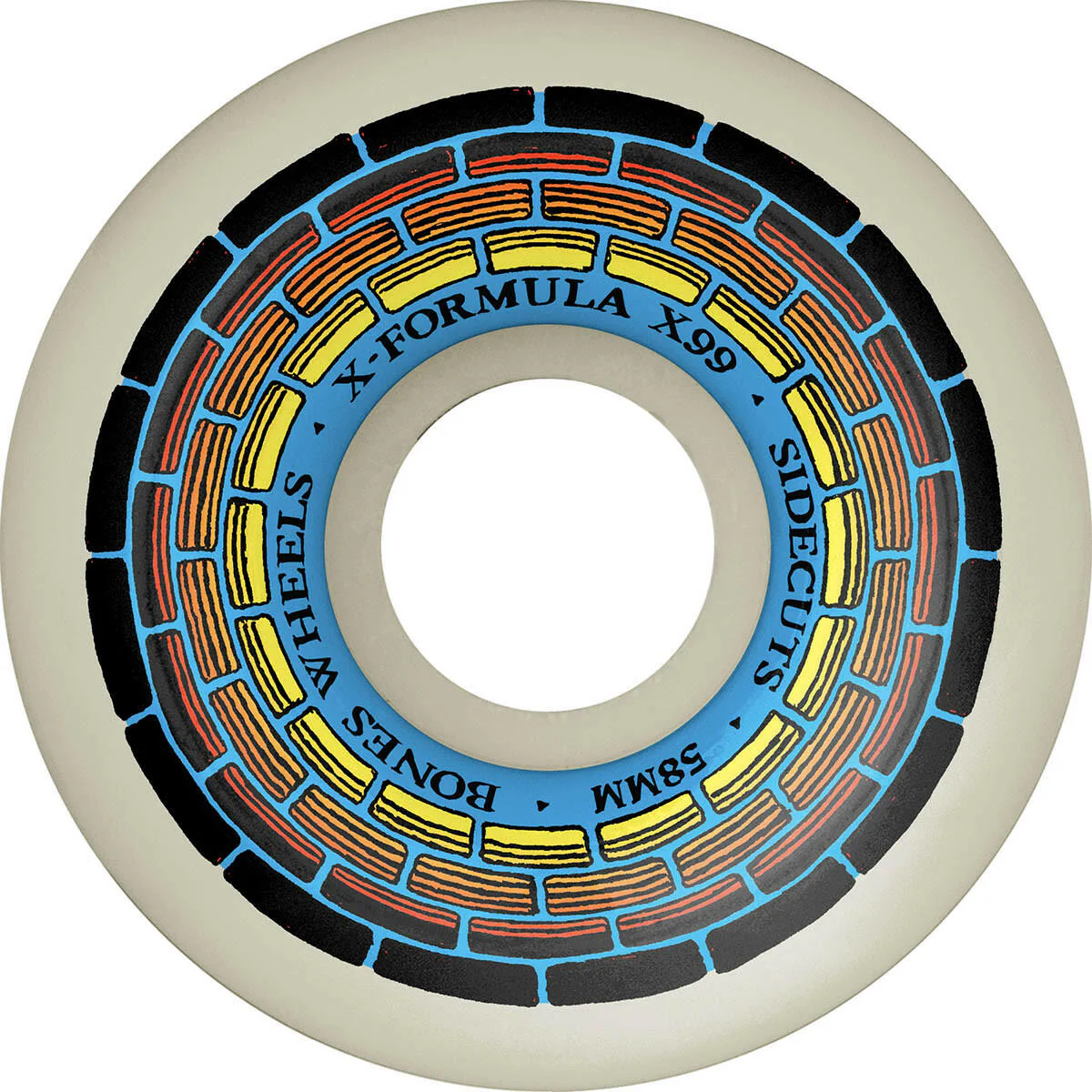 Bones - XF Wishing Well 58MM 99A V5 Sidecut Skateboard Wheels
