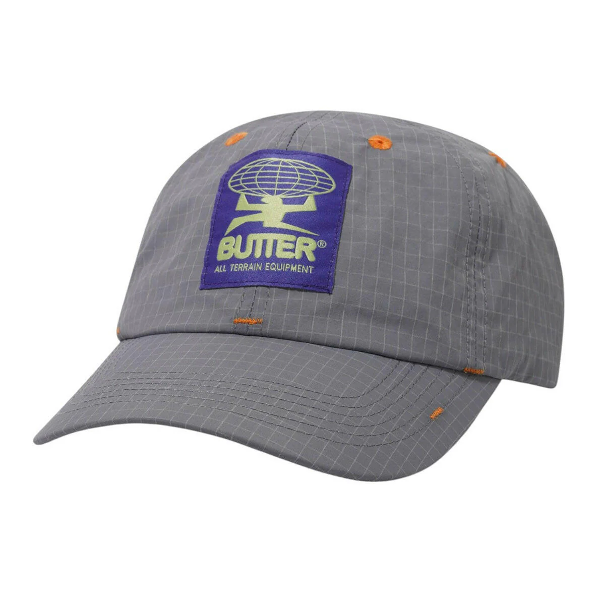 Butter Goods - All Terrain 6 Panel Cap Charcoal