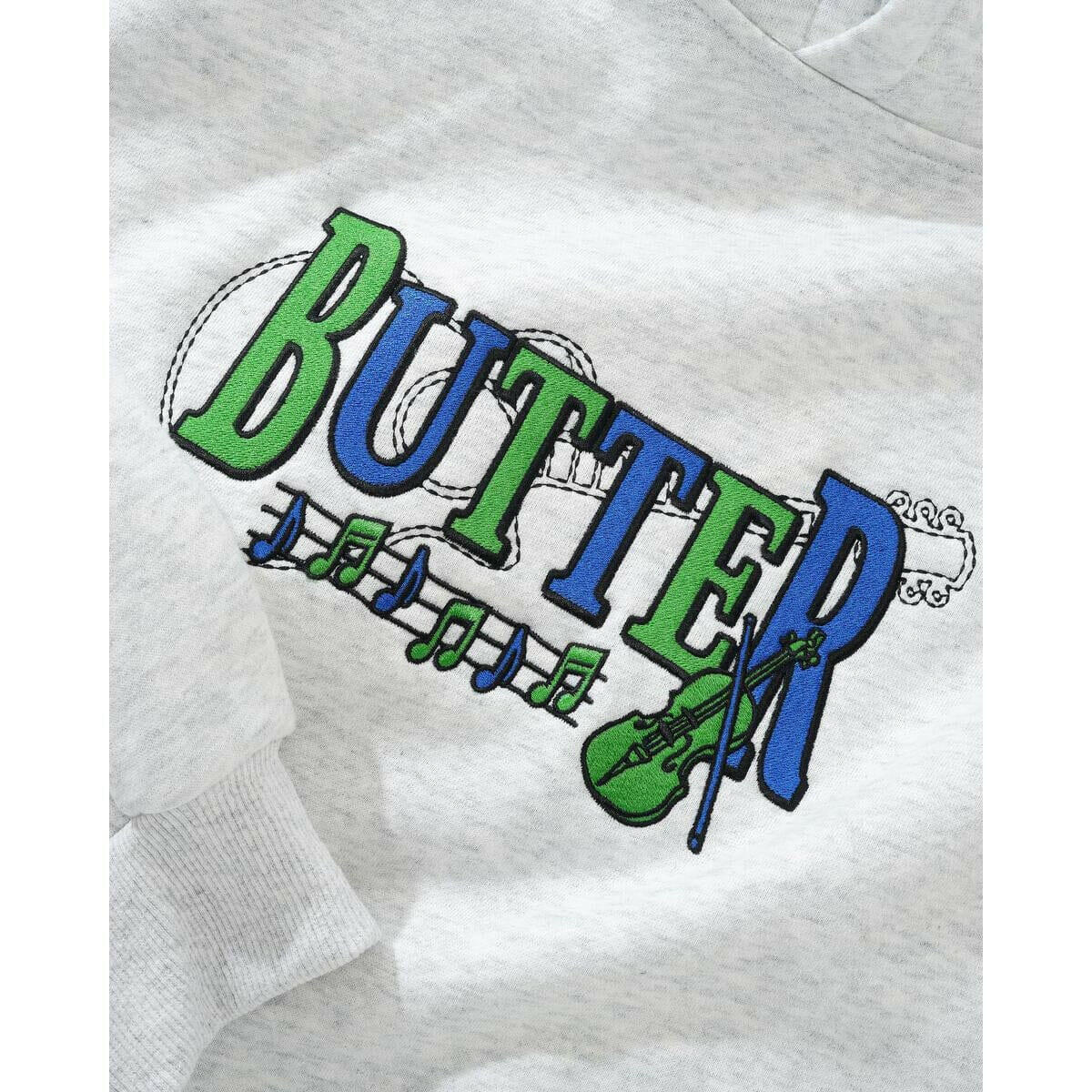 Butter Goods - Arrangement Hoodie Ash - Image 2