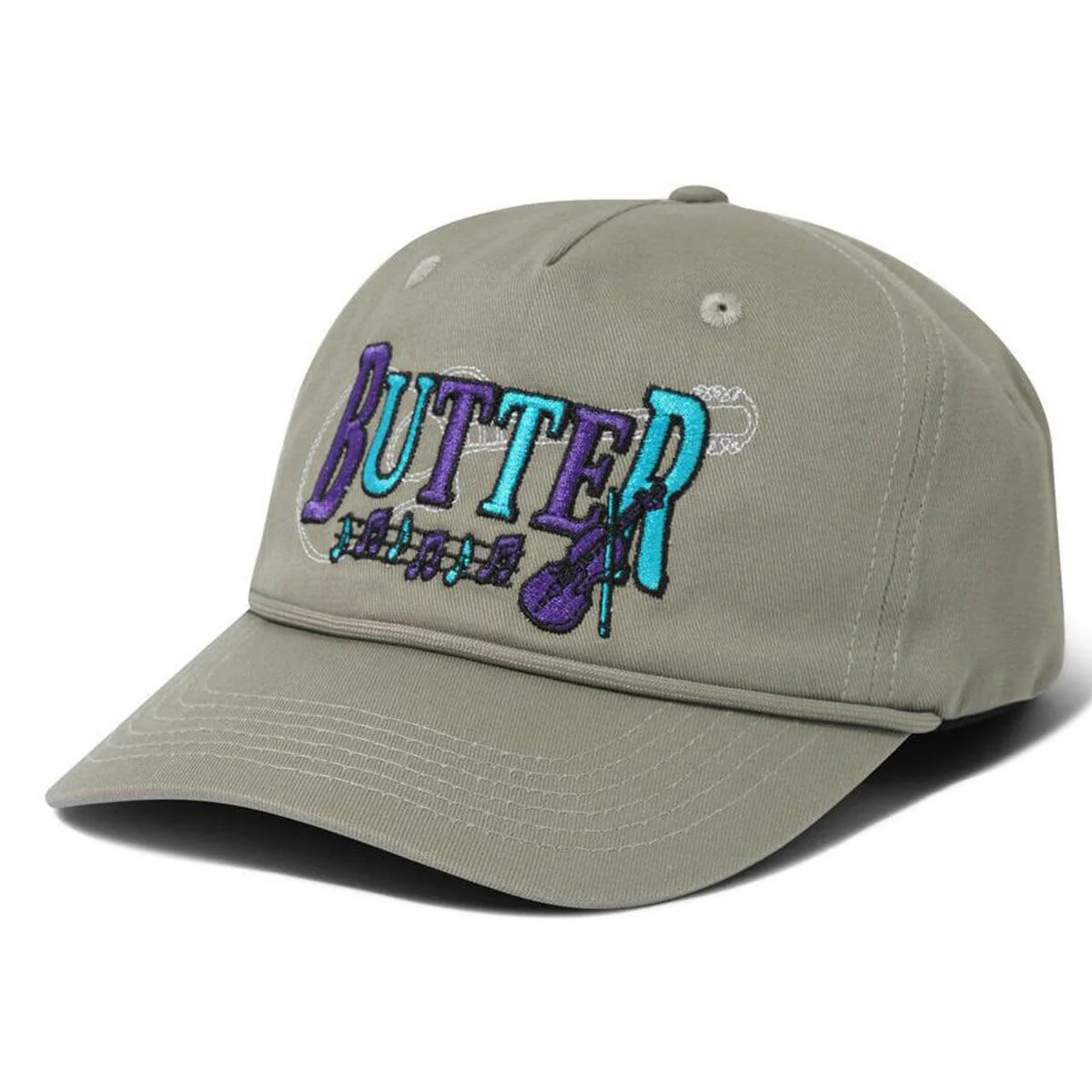 Butter Goods - Arrangement Pinch Front Cap Grey