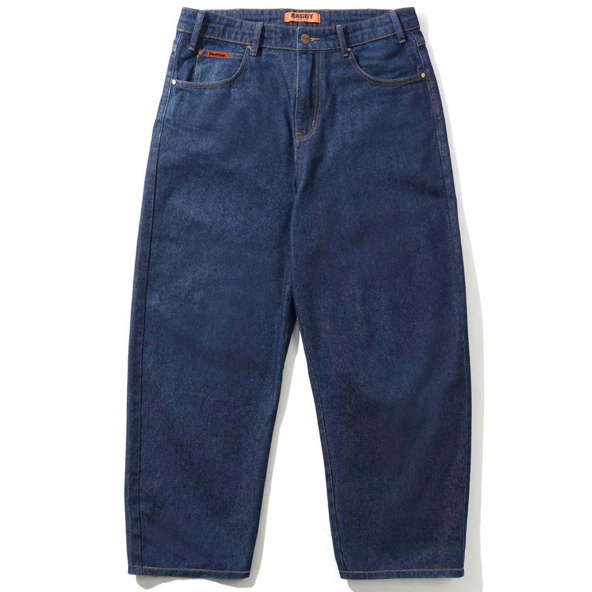 Butter Goods - Baggy Denim Jeans Dark Indigo