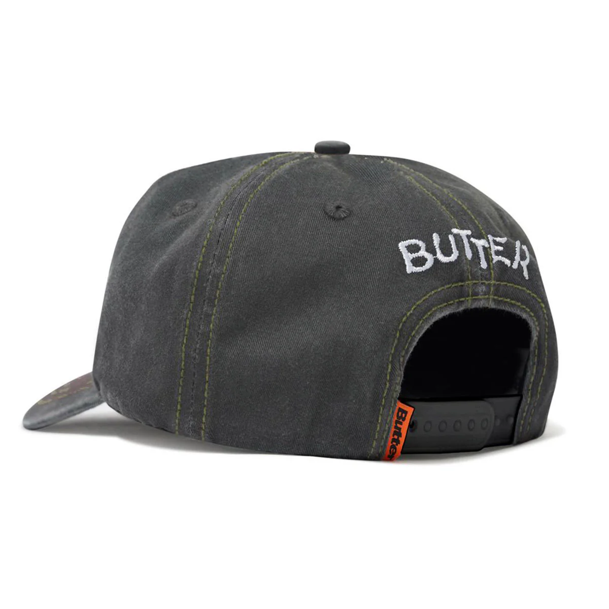 Butter Goods - Canine 5 Panel Cap Washed Black - Image 2