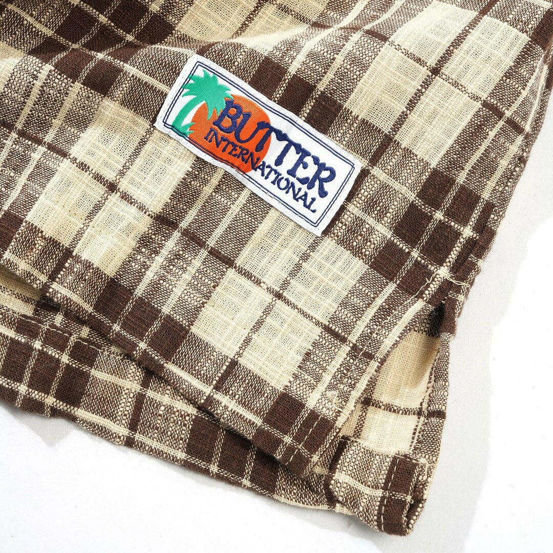 Butter Goods - Vacation S/S Shirt Brown - Image 3