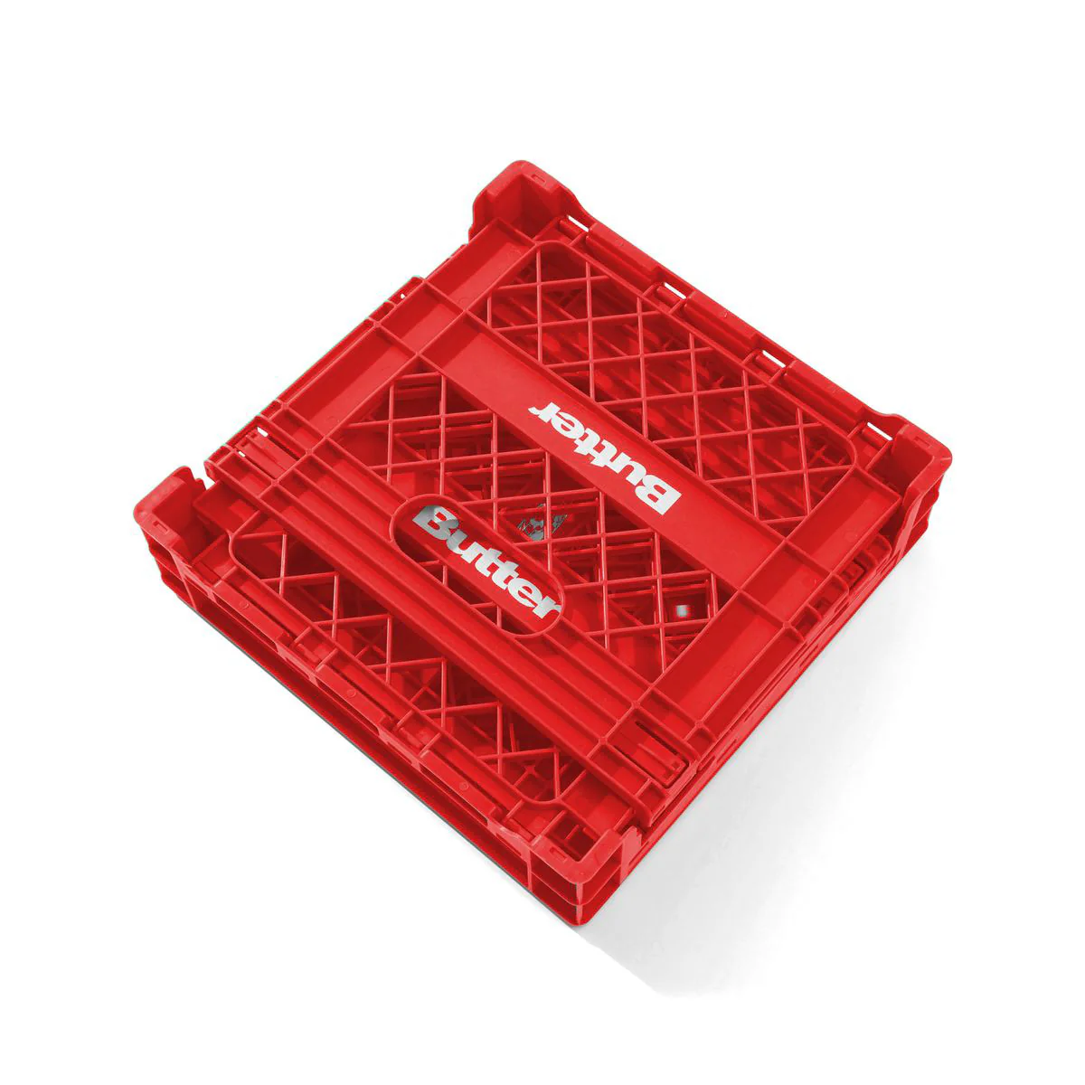 Butter Goods - Collapsable Record Crate Red - Image 2