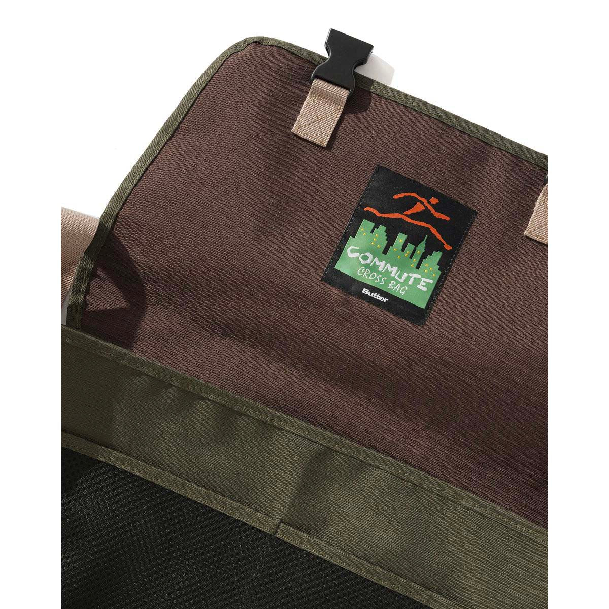 Butter Goods - Commute Side Bag Olive/Khaki Ripstop - Image 2