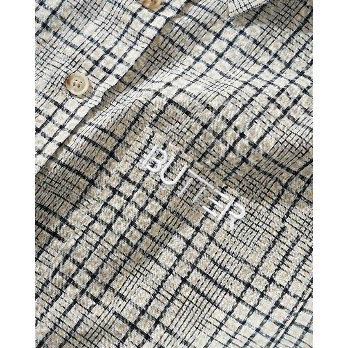 Butter Goods - Equipt Plaid L/S Shirt Grey - Image 3