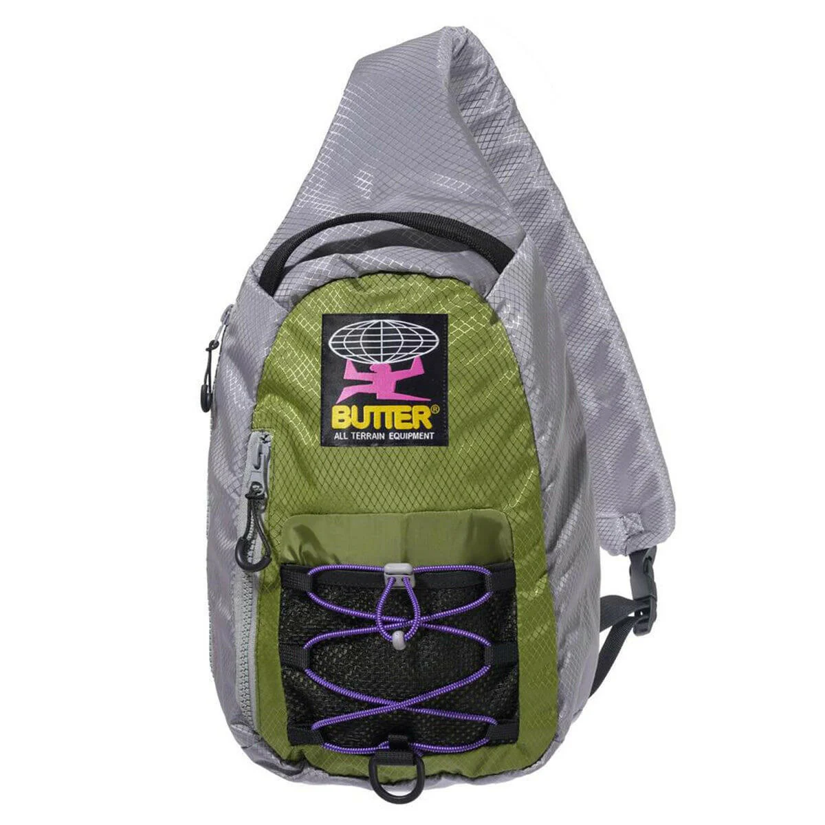 Butter Goods - Express Shoulder Bag Army/Grey