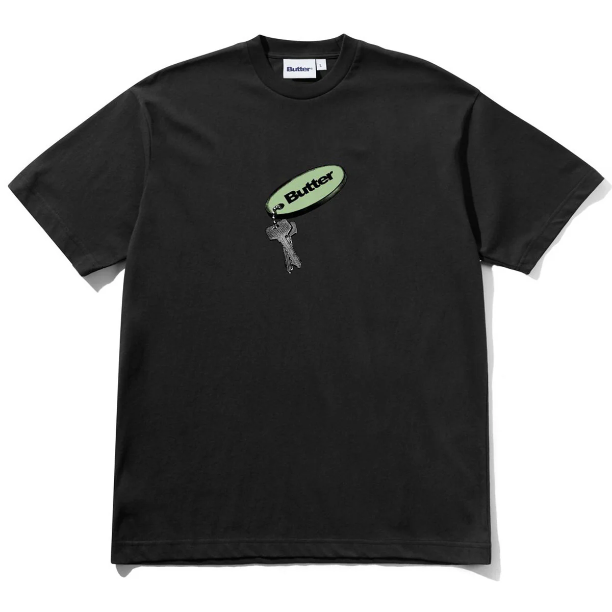Butter Goods - Key Chain Tee Black