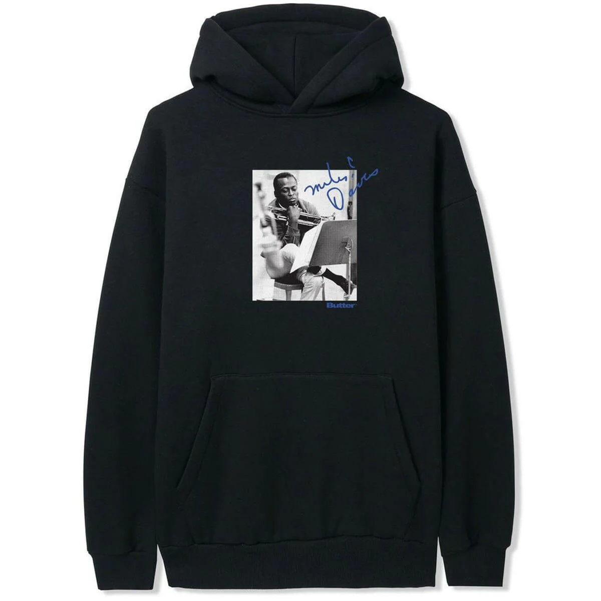 Butter Goods - Miles Davis Kind Of Blue Hoodie Black