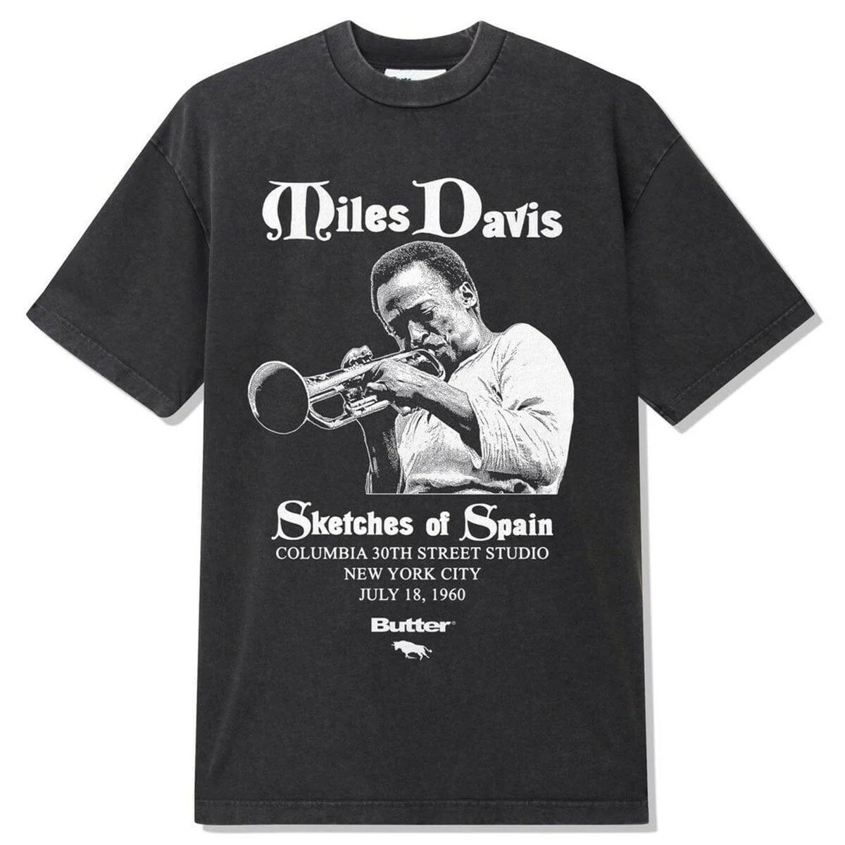 Butter Goods - Miles Davis Sketches Of Spain Tee Black