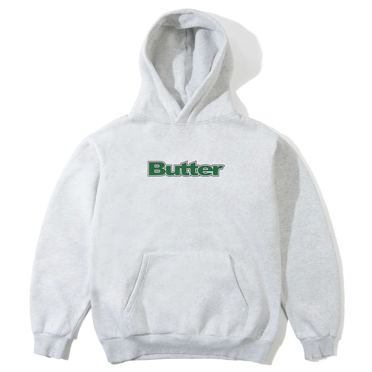 Butter Goods - Outline Logo Hoodie Ash