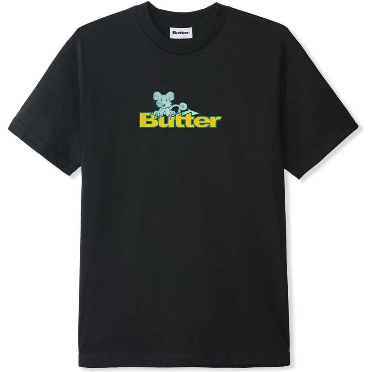 Butter Goods - Rat Logo Tee Black