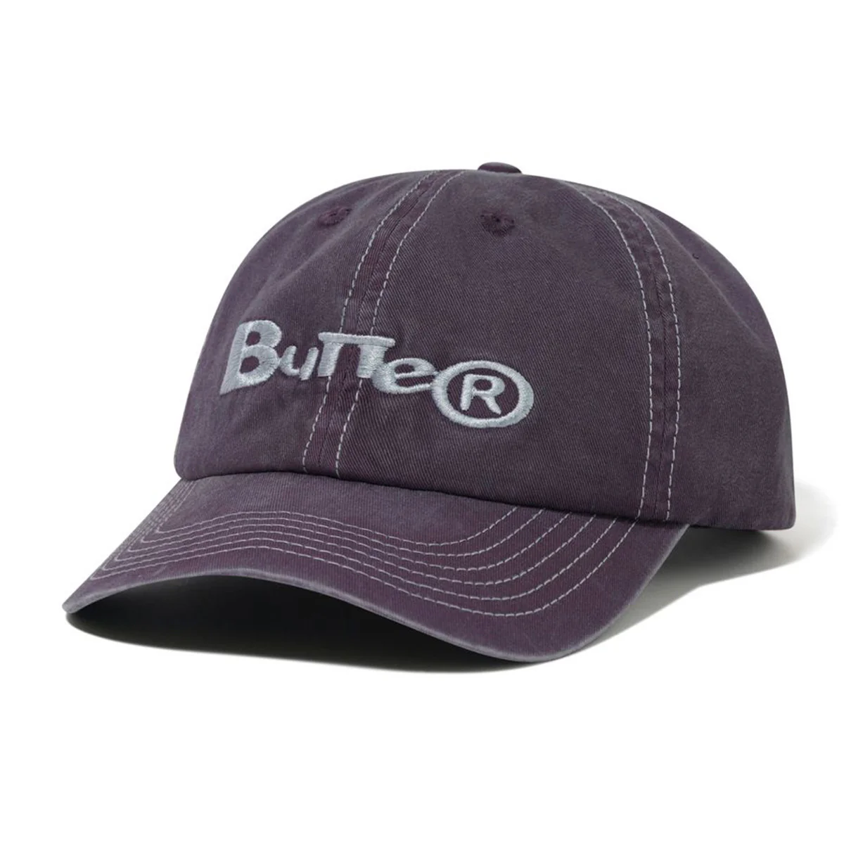 Butter Goods - Registered 6 Panel Cap Washed Dusk