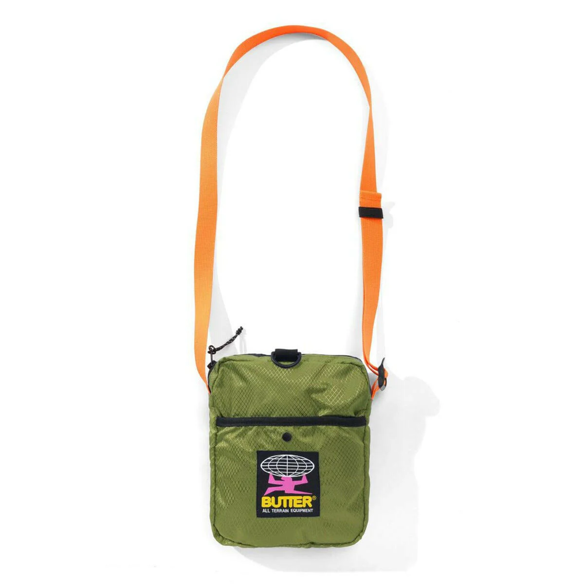 Butter Goods - Ripstop Side Bag Green