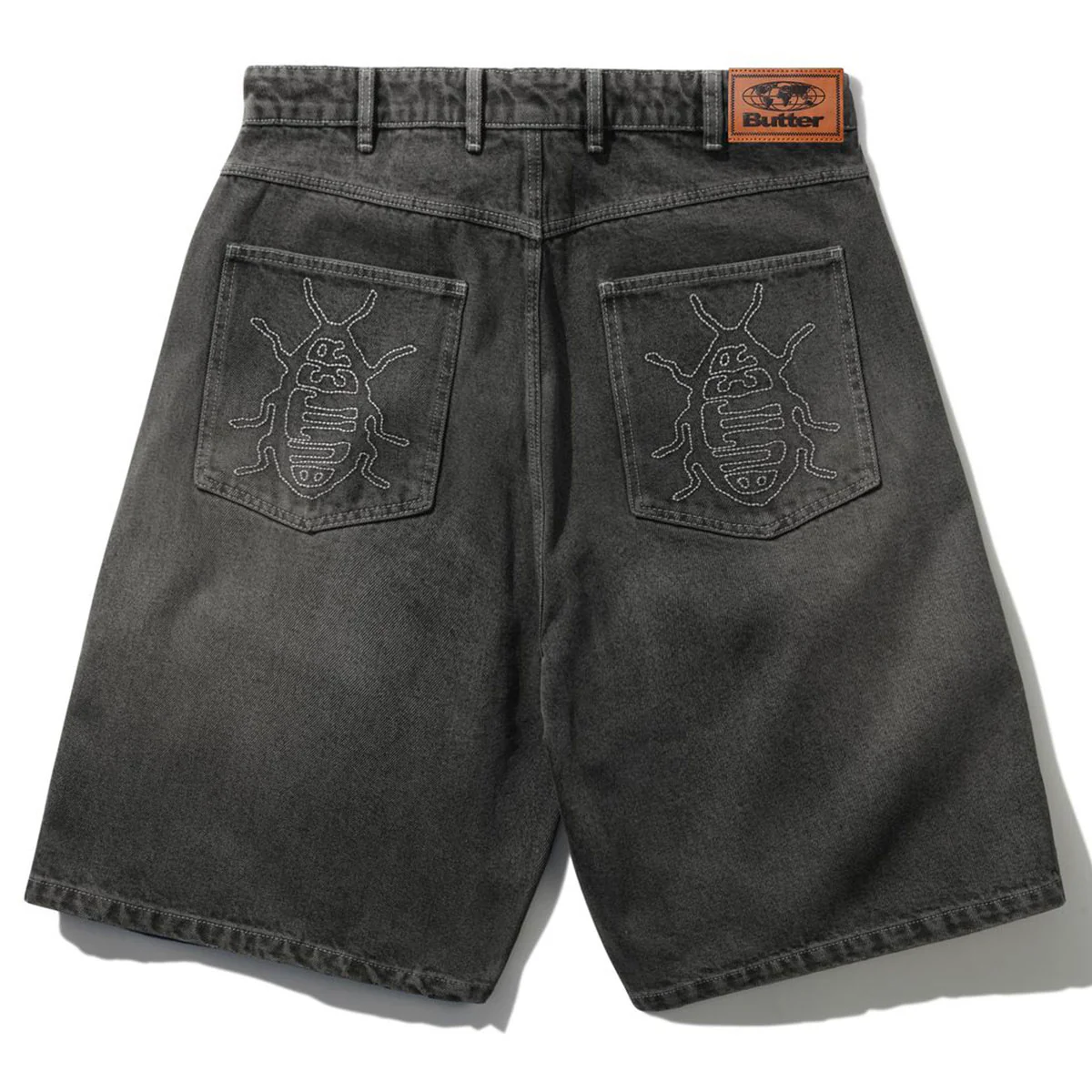 Butter Goods - Roach Denim Shorts Black Wash - Image 2