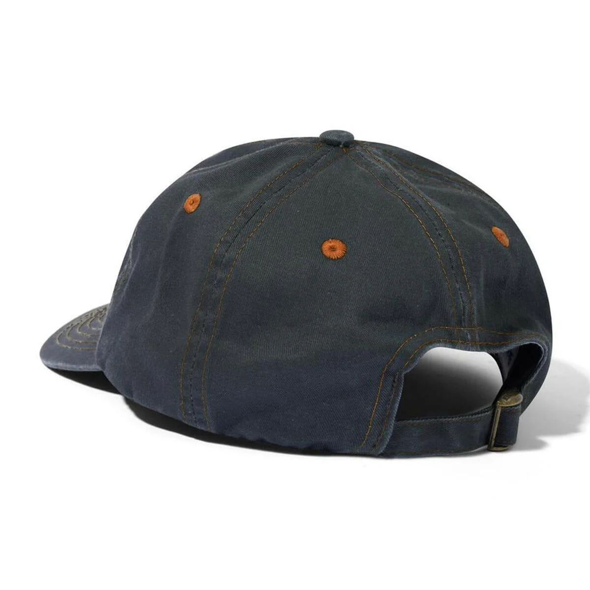 Butter Goods - Rounded Logo 6 Panel Cap Black - Image 2