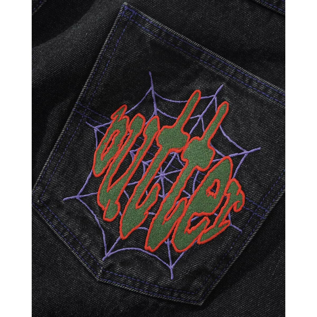Butter Goods - Spider Denim Jeans Washed Black - Image 3