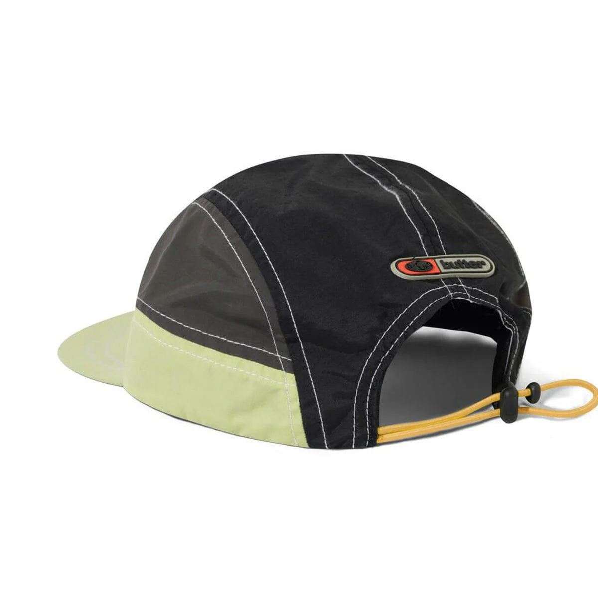 Butter Goods - Stream 4 Panel Cap Black/Pistachio - Image 2