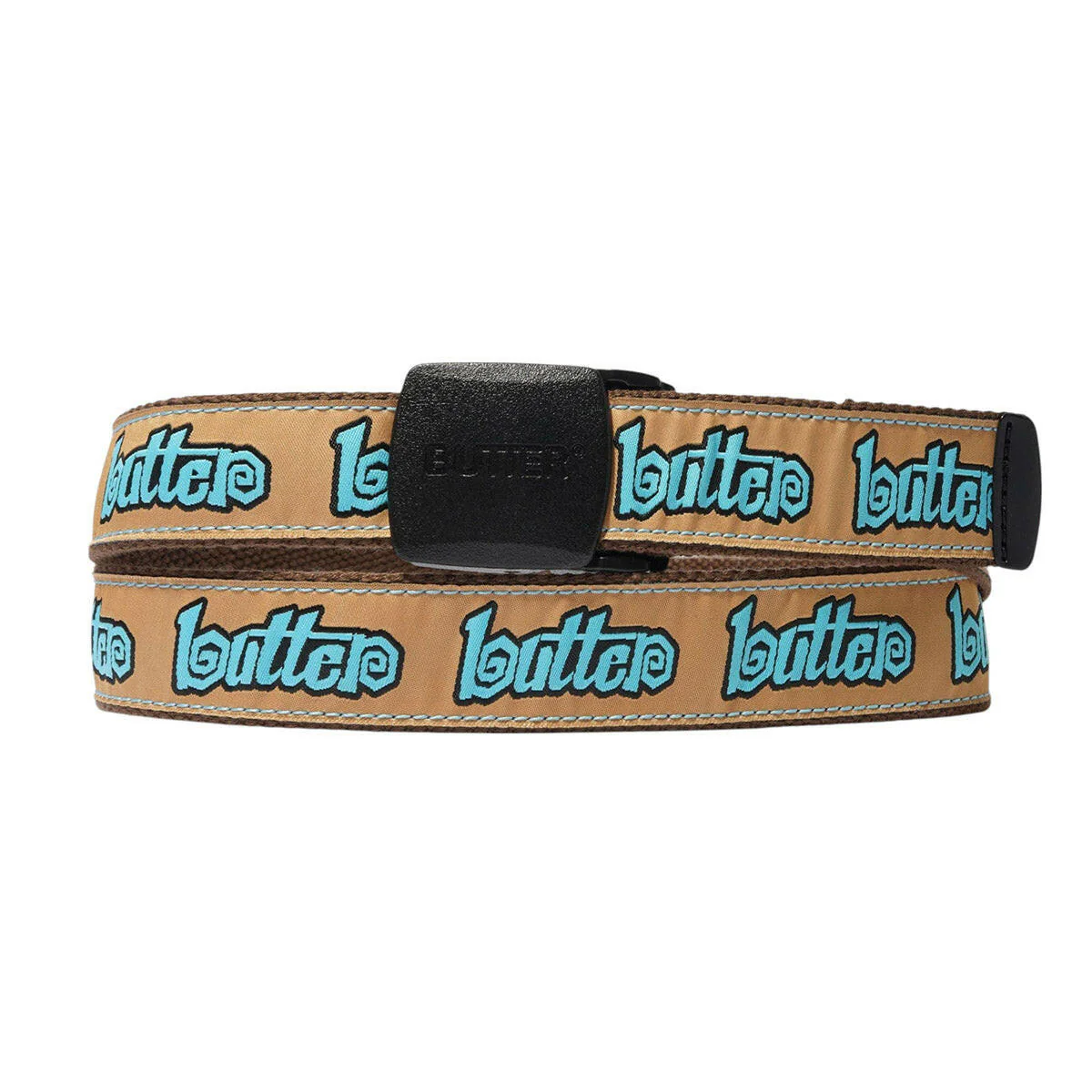 Butter Goods - Swirl Woven Belt Brown